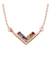 Uniquely Beautiful CZ Silver Necklaces SPE-3675